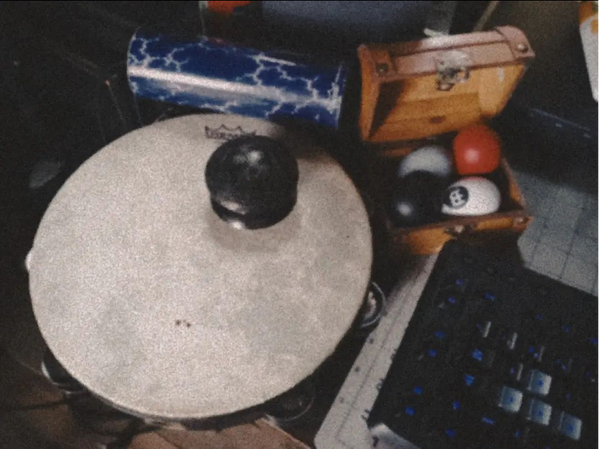 Percussion recording for Whispers of Grey